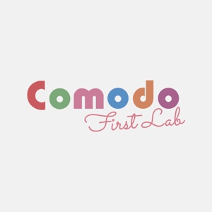 alne-cat (alne-cat)さんの赤ちゃん子育て支援アイテムブランド「Comodo First Lab」のブランドロゴ制作への提案