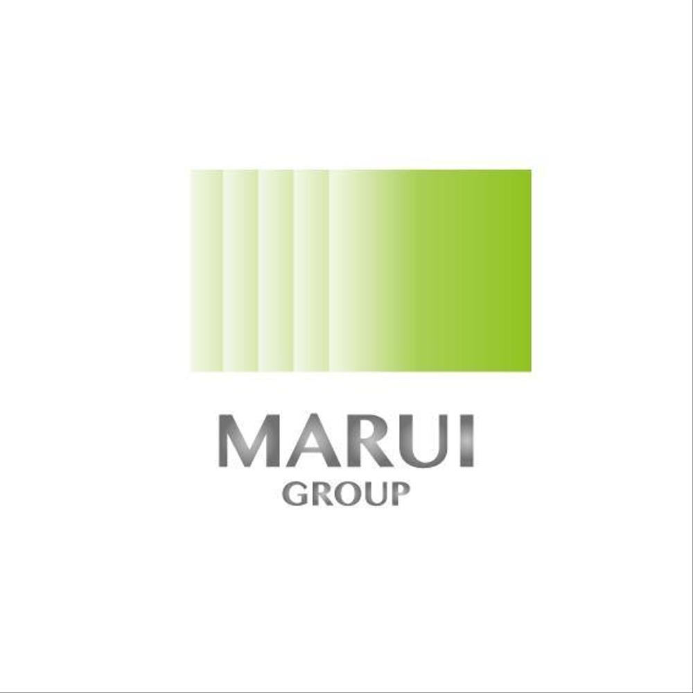 「MARUI Group または　丸井グループ」のロゴ作成