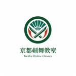 OHA (OHATokyo)さんの「京都剣舞教室」（変更前「和文化教室ぎんぶ」）「Kenbu Online Classes」のロゴへの提案
