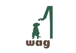 tora (tora_09)さんのドッグブリーダー「wag」のロゴへの提案