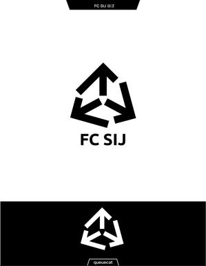 queuecat (queuecat)さんのサッカークラブの単色でシンプルなエンブレムへの提案