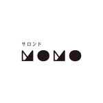 kusuburi (kusuburi)さんの美容室「サロンドMOMO」のロゴデザインへの提案