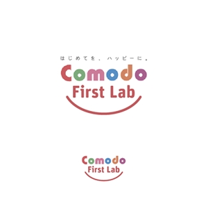 s m d s (smds)さんの赤ちゃん子育て支援アイテムブランド「Comodo First Lab」のブランドロゴ制作への提案