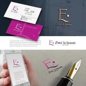 drkigawa (drkigawa)さんのネイルサロンの「Emi la beaute」ｴﾐﾗﾎﾞｰﾃのロゴへの提案