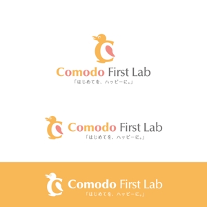 crawl (sumii430)さんの赤ちゃん子育て支援アイテムブランド「Comodo First Lab」のブランドロゴ制作への提案
