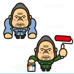 THE_watanabakery (the_watanabakery)さんの外壁塗装専門会社のイメージキャラクター制作の依頼への提案