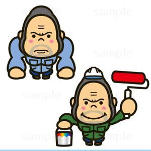 THE_watanabakery (the_watanabakery)さんの外壁塗装専門会社のイメージキャラクター制作の依頼への提案