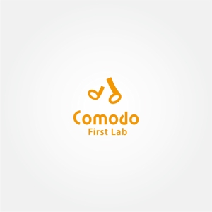 tanaka10 (tanaka10)さんの赤ちゃん子育て支援アイテムブランド「Comodo First Lab」のブランドロゴ制作への提案