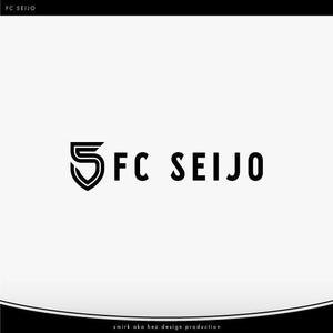 清水　貴史 (smirk777)さんのサッカークラブの単色でシンプルなエンブレムへの提案