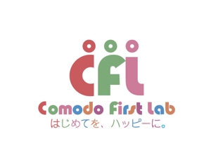 日和屋 hiyoriya (shibazakura)さんの赤ちゃん子育て支援アイテムブランド「Comodo First Lab」のブランドロゴ制作への提案