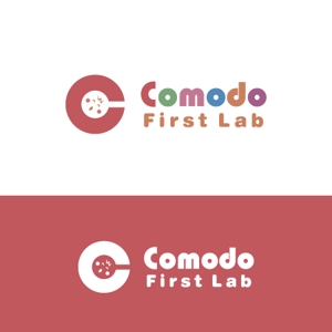 eiasky (skyktm)さんの赤ちゃん子育て支援アイテムブランド「Comodo First Lab」のブランドロゴ制作への提案