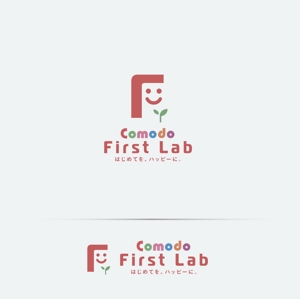 mogu ai (moguai)さんの赤ちゃん子育て支援アイテムブランド「Comodo First Lab」のブランドロゴ制作への提案