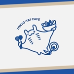 kuroken (kuroken)さんのダイビングショップ併設の和と海がコンセプトのカフェ「TOKYO-YA!CAFE」のロゴへの提案