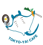 Design.Ahaha* (design_ahaha)さんのダイビングショップ併設の和と海がコンセプトのカフェ「TOKYO-YA!CAFE」のロゴへの提案