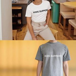 yukari (yukari877)さんの普段着として着れる児童福祉施設「Kids Support」のＴシャツのデザインへの提案