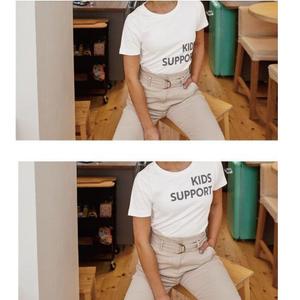 yukari (yukari877)さんの普段着として着れる児童福祉施設「Kids Support」のＴシャツのデザインへの提案