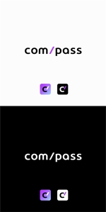 designdesign (designdesign)さんのBtoB企業向けカンファレンス「com/PASS」のロゴ制作への提案