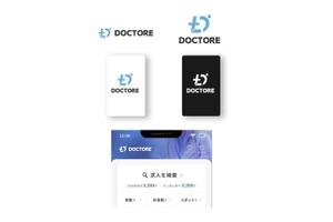 山田デザイン室 (yamadalan)さんの医師専門人材紹介アプリ　DOCTORE　のロゴ作成への提案