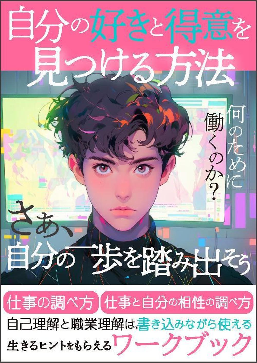 高校生・若者向け　働く意味や自分の興味や適性を考えるきっかけとなるキャリア本の表紙製作