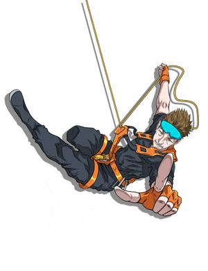 青木伴/イラストレーター (vanhouten1117)さんのロープアクセス体験型アクティビティ　『SPY;DER TRIP』のキャラクターデザイン募集への提案