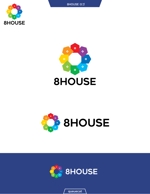 queuecat (queuecat)さんの不動産会社「８HOUSE」のロゴへの提案