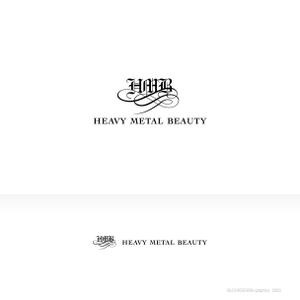 BLOCKDESIGN (blockdesign)さんの新規化粧品ブランド 「Heavy Metal Beauty」のロゴへの提案