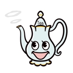 kikutsu (kikutsu)さんのティーポットの形(紅茶)のキャラクター募集への提案