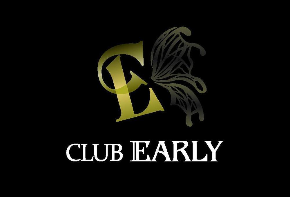 「CLUB EARLY」のロゴ作成