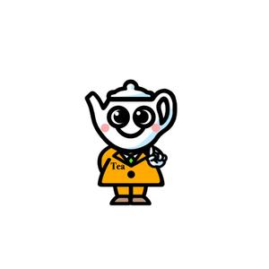 Pithecus (Pithecus)さんのティーポットの形(紅茶)のキャラクター募集への提案