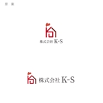 Nobusan ()さんの不動産会社「株式会社K-S」のロゴ作成への提案