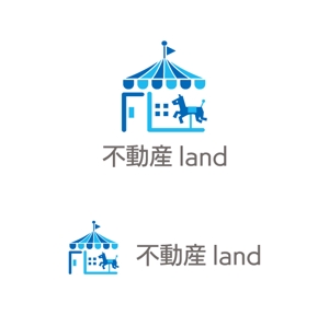 otanda (otanda)さんの不動産会社のロゴ、会社名→株式会社不動産landへの提案