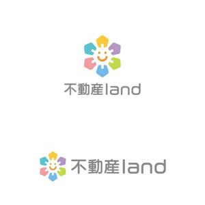 marutsuki (marutsuki)さんの不動産会社のロゴ、会社名→株式会社不動産landへの提案