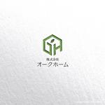 tsugami design (tsugami130)さんの不動産会社「株式会社オークホーム」のロゴへの提案