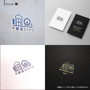kd-design (daiki00312)さんの不動産会社のロゴ、会社名→株式会社不動産landへの提案