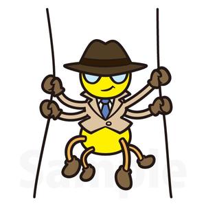 aureolin86 (aureolin86)さんのロープアクセス体験型アクティビティ　『SPY;DER TRIP』のキャラクターデザイン募集への提案