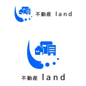 株式会社ＵＮＩＱＵＥ　ＷＯＲＫＳ (hiringhart_line)さんの不動産会社のロゴ、会社名→株式会社不動産landへの提案