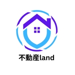 maeshi007 (maeshi007)さんの不動産会社のロゴ、会社名→株式会社不動産landへの提案