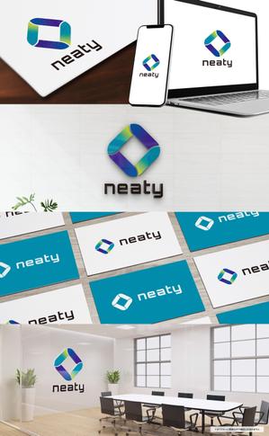 VainStain (VainStain)さんのメッセージ、タスク、プロジェクト・プロダクト開発を一元管理できるITツール【neaty】 のロゴ募集への提案