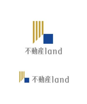 horieyutaka1 (horieyutaka1)さんの不動産会社のロゴ、会社名→株式会社不動産landへの提案