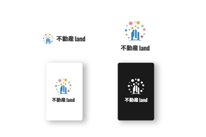 山田デザイン室 (yamadalan)さんの不動産会社のロゴ、会社名→株式会社不動産landへの提案