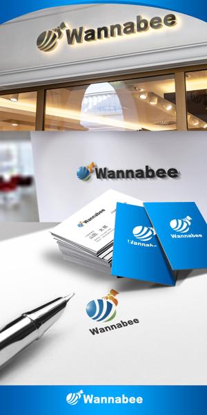 NJONESKYDWS (NJONES)さんの留学生サポートさいと「Wannabee」のロゴへの提案