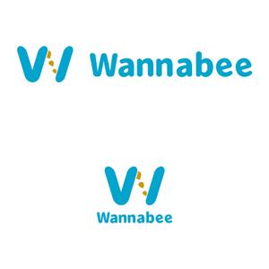株式会社ＵＮＩＱＵＥ　ＷＯＲＫＳ (hiringhart_line)さんの留学生サポートさいと「Wannabee」のロゴへの提案