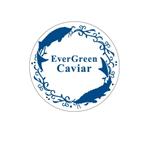 retono (nagisa_u3)さんのキャビア「EverGreen Caviar」の瓶蓋円形パッケージラベルへの提案