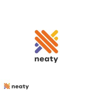 Q (qtoon)さんのメッセージ、タスク、プロジェクト・プロダクト開発を一元管理できるITツール【neaty】 のロゴ募集への提案