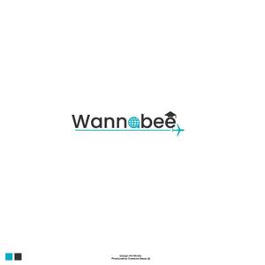red3841 (red3841)さんの留学生サポートさいと「Wannabee」のロゴへの提案