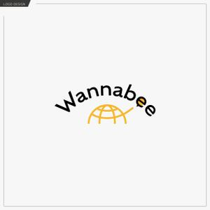 holy245 (holy245)さんの留学生サポートさいと「Wannabee」のロゴへの提案