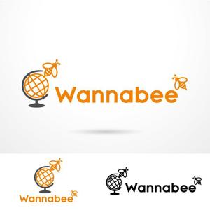 O-tani (sorachienakayoshi)さんの留学生サポートさいと「Wannabee」のロゴへの提案