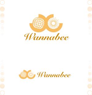 結び開き (kobayasiteruhisa)さんの留学生サポートさいと「Wannabee」のロゴへの提案