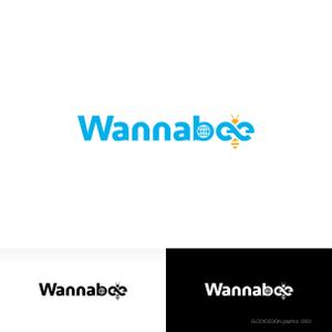 ブロックデザイン (blockdesign)さんの留学生サポートさいと「Wannabee」のロゴへの提案