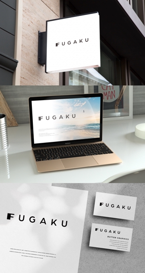 BUTTER GRAPHICS (tsukasa110)さんのスタートアップに強い「FUGAKU」会計事務所のロゴデザイン作成への提案
